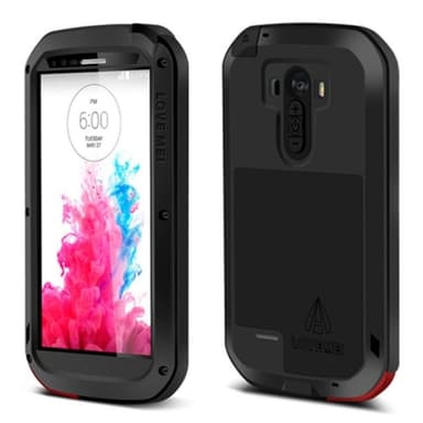 LOVE MEI Powerful LG G3 (D855) : farve - sort