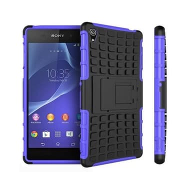 Stødfast Cover med stativ Sony Xperia Z3 (D6603) : farve - lilla