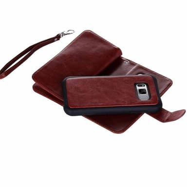 Dobbelt Wallet 2i1 Samsung Galaxy S8 (SM-G950F)  - brun