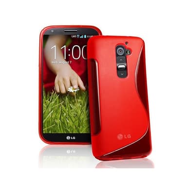 S-Line Silicone Cover til LG G2 Mini (D620) : farve - sort