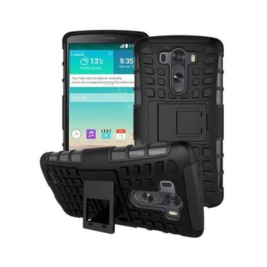 Stødfast Cover med stativ LG G3 (D855) : farve - sort