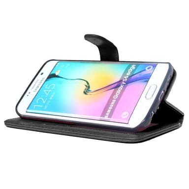 Wallet 3-kort til Samsung Galaxy S6 Edge (SM-G925F)  - lys rosa