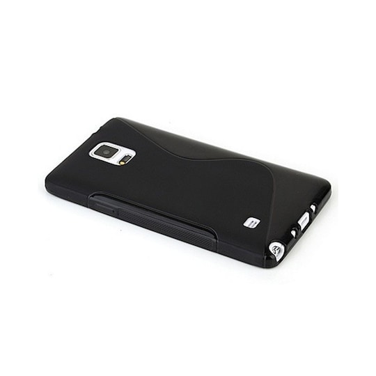 S-Line Silicone Cover til Samsung Galaxy Note 4 (SM-N910F) : farve - Grå