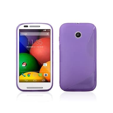 S-Line Silicone Cover til Cover Motorola Moto E : farve - rød