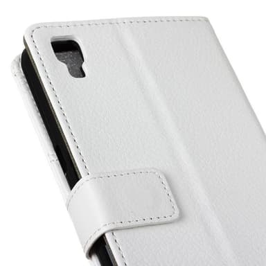 Mobil tegnebog 2 kort LG X Power (K220)  - brun
