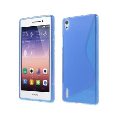S-Line Silicone Cover til Huawei Ascend P7 : farve - gennemsigtig