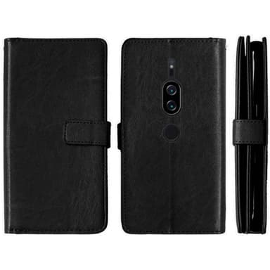 Dobbelt Flip Flexi 9-kort Sony Xperia XZ2 Premium (H8166)  - Lyseblå