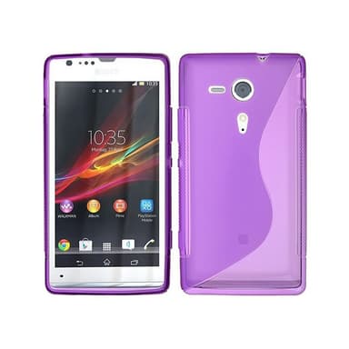 S-Line Silicone Cover til Sony Xperia SP (c5303) : farve - rød