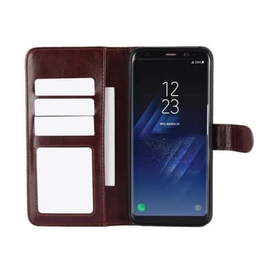 MOVE Wallet 2i1 Samsung Galaxy S8 Plus (SM-G955F)  - Mørkebrun