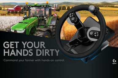 Logitech G Saitek Farming simulator kontrolsystem til PC Elgiganten