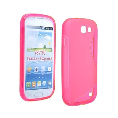 S-Line Silicone Cover til Samsung Galaxy Express (GT-i8730) : farve - lilla