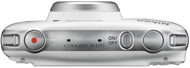 Nikon CoolPix W100 kompakt kamera - hvid