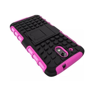 Stødfast Cover med stativ HTC Desire 526G : farve - hvid