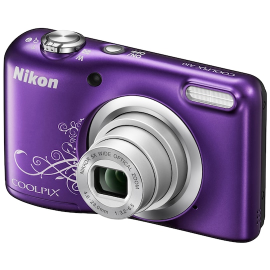 Nikon CoolPix A10 kompaktkamera - lilla