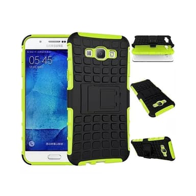 Stødfast Cover med stativ Samsung Galaxy A8 2015 (SM-A800F) : farve - grøn