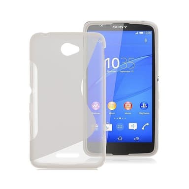 S-Line Silicone Cover til Sony Xperia E4 (E2105) : farve - lyserød