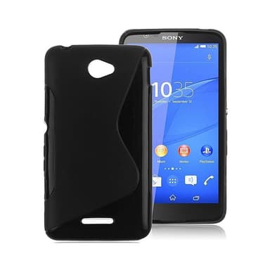 S-Line Silicone Cover til Sony Xperia E4 (E2105) : farve - lyserød