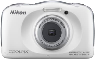 Nikon CoolPix W100 kompakt kamera - hvid