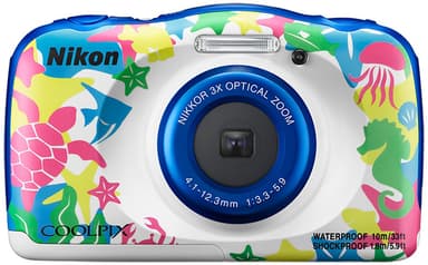 Nikon CoolPix W100 kompakt kamera - mønstret