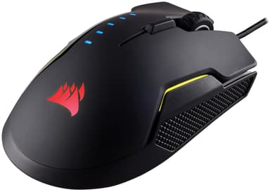 Corsair Glaive RGB gaming mus (sort)