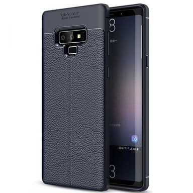 Lædermønstret silicone cover Samsung Galaxy Note 9 (SM-N960F)  - rø