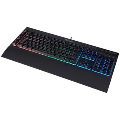 Corsair K55 RGB gaming tastatur (sort)