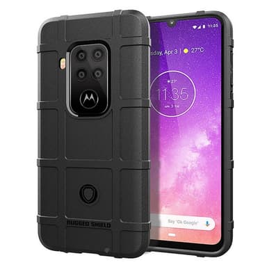 Rugged Shield cover til Motorola One Zoom (XT2010-1)  - grøn