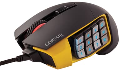Corsair Scimitar gaming mus - sort