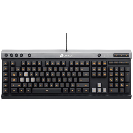 Corsair K40 RGB gaming tastatur - sort