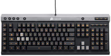 Corsair K40 RGB gaming tastatur - sort