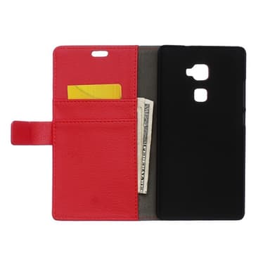 Wallet 2-kort til Huawei Mate S (CRR-L09)  - rød