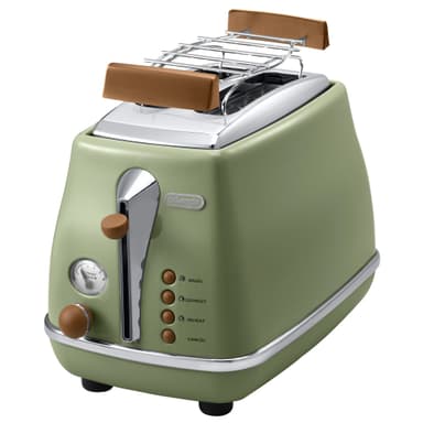 DeLonghi Icona Vintage brødrister CTOV2103 (grøn)