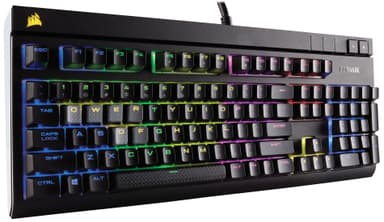 Corsair Strafe RGB Silent gaming tastatur - sort