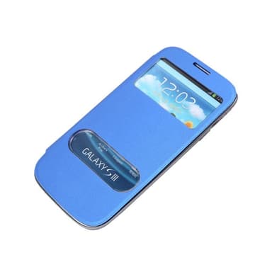 Samsung Galaxy S3 FlipCover (GT-i9300) : farve - blå