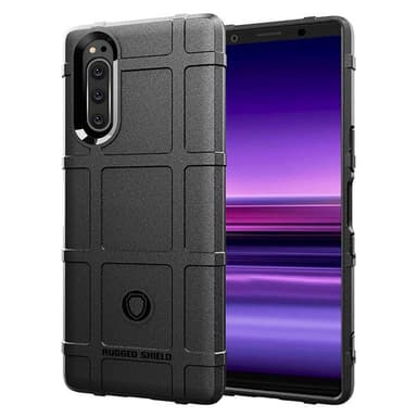 Rugged Shield cover til Sony Xperia 5 (J8210)  - brun