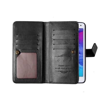 Dobbelt Flip Flexi 9-kort Samsung Galaxy Note 5 (SM-920C)  - brun