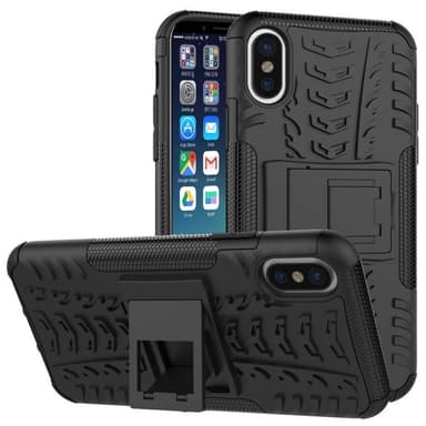 Stødfast Cover med stativ Apple iPhone X / Xs  - lyserød