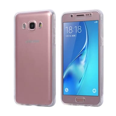 360° 2-delt silicone cover Samsung Galaxy J5 2016 (SM-J510F)  - Grå
