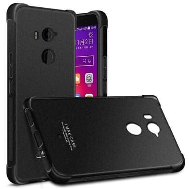 IMAK Shockproof silikone cover til HTC U11 Plus - Matt Black