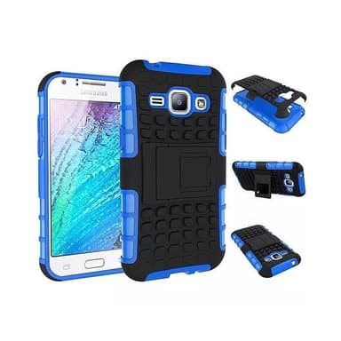 Stødfast Cover med stativ Samsung Galaxy J5 2015 (SM-J500F) : farve - blå