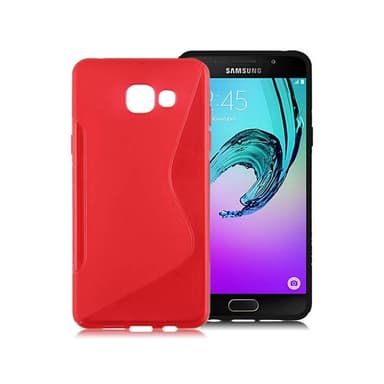 S-Line Silicone Cover til Samsung Galaxy A5 2016 (SM-A510F) : farve - hvid