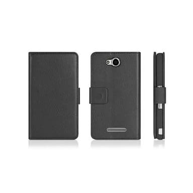 Wallet 2-kort til Sony Xperia C (c2303)  - lyserød