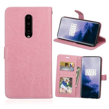 Wallet 3-kort til OnePlus 7 Pro  - lys rosa