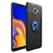 Slim Ring cover til Samsung Galaxy J4 Plus (SM-J415F)  - Sort / Blå