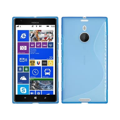 S-Line Silicone Cover til Nokia Lumia 1520 (RM-939) : farve - blå