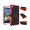 Stødfast Cover med stativ HTC Desire 826 : farve - rød