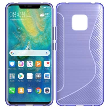 S-Line Silicone Cover til Huawei Mate 20 Pro (LYA-L29)  - lyserød