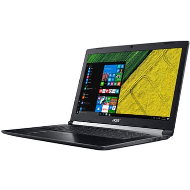 Acer Aspire 7 17.3" bærbar computer - sort