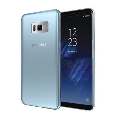 360° 2-delt silicone cover Samsung Galaxy S8 Plus (SM-G955F)  - blå