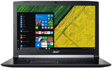 Acer Aspire 7 17.3" bærbar computer - sort